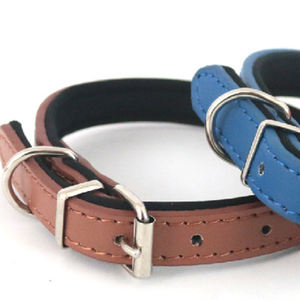 Collar para mascotas Yommy disponible en varios colores, de cuero PU, 35 cm, negro, para perros y gatos, con hebilla metálica. - Product Image 5