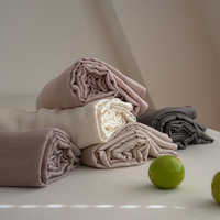 Drap plat en Lyocell Lenzing à l'ammoniac liquide ultra fin, sensation de fraîcheur glacée, pour l'été, taille double, pour un sommeil nu, vente en gros