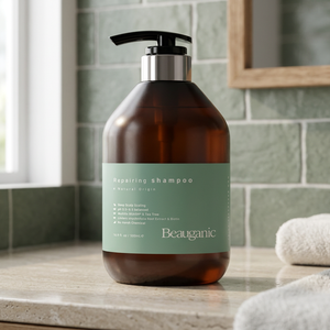 Beauganic Huile Capillaire Écologique Végétalienne à la Menthe Poivrée Nourrissante Hydratante Anti-Chute Réparatrice Anti-Pelliculaire et Régulatrice de Sébum - Product Image 2