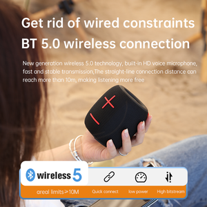 Haut-parleur sans fil étanche le plus vendu en <span class=keywords><strong>2022</strong></span>, portable, extérieur/intérieur, haute qualité sonore pour vélo - Product Image 5