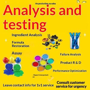 Essai de résistance au jaunissement des fibres synthétiques plastiques, analyse de composition, formule, test de restauration des matériaux, analyse physico-chimique - Product Image 3