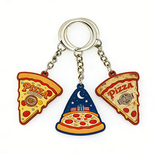 Unique 2D Pattern Soft Rubber Keychain Custom PVC School Bag Pendant Casual Daily Decor <b>Small</b> <b>Gift</b> - Product Image 3