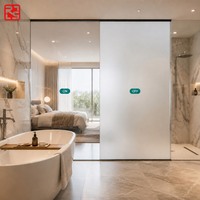 Film intelligent auto-adhésif PDLC pour vitres, décoratif, isolant thermique et offrant une protection de la vie privée pour fenêtres