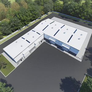 Entrepôt préfabriqué en acier à structure haute TOPPRE, prix économique, directement de l'usine, ateliers de construction de haute qualité - Product Image 5