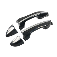 69212-02170 69211-02320 Poignée extérieure de porte noire avec bande chromée pour Toyota Corolla 2014-16 69227-02320 6922802460