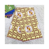 Kain Batik Afrika Model Baru Bahan Mesh Cetak Belanda Kain Loincloth Belanda Poliester/Katun 6 Yard