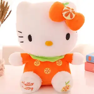 Most Popular Famous Cartoon Kitty Dolls Best Selling Anime Figure Cartoon Character Plush Toys For Girls