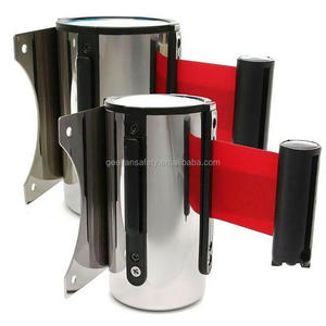 ราวกั้นคิวแบบม้วนเก็บได้คุณภาพสูง/<span class=keywords><strong>เทป</strong></span>พิมพ์ลายตามสั่ง/ตลับสายไนลอนแบบกำหนดเอง - Product Image 3