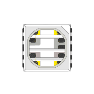 LED <span class=keywords><strong>SMD</strong></span> RGBW 0,3W 6000K Lumière du jour 120 Zoom Lens CRI 90 Dimmable pour l'éclairage décoratif et paysager - Product Image 1