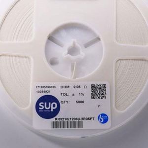 Factory Direct RR3216 1206L2R05FT 1206 3216 Resistors Chip Resistors SMD Resistors 2.05ohm 1% 1/4W Thick Film Resistor - Product Image 1