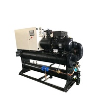 Équipement de Réfrigération Industrielle 200kw Pompe à Eau à Vis Refroidie par Eau Contrôle Programmable PLC Haute Efficacité Meilleur