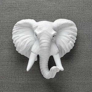 Châu Âu Nhà Mô Phỏng Động Vật Đầu Thanh Quán Cà Phê Câu Lạc Bộ Thực Tế <span class=keywords><strong>3D</strong></span> Động Vật Đầu Tường Trang Trí Nhà Máy Bán Hàng Trực Tiếp - Product Image 4