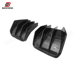 Cho Chevrolet Corvette C7 2014-2019 Modycar Phong <span class=keywords><strong>C</strong></span>ách Sợi Carbon Phí<span class=keywords><strong>a</strong></span> Sau Bumper Phí<span class=keywords><strong>a</strong></span> Sau Khuếch Tán Môi 2 Mảnh Bodykit Xe Phần - Product Image 3