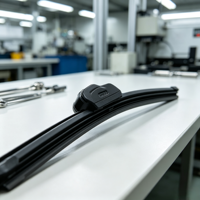 Nouveaux accessoires automobiles : Balais d'essuie-glace en caoutchouc naturel doux et silencieux pour une performance optimale, ajustement universel pour toutes les voitures