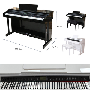 Piano numérique chinois avec clavier à 88 touches lestées, peinture cuite, clavier électronique YM-A60, instruments multifonctionnels MIDI - Product Image 3