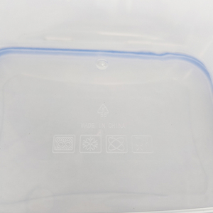 BPA Free 3 pz/set di plastica trasparente quadrato porta alimenti contenitore Kit per microonde lavastoviglie congelatore - Product Image 4