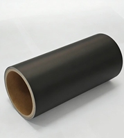 Black Customizable Conductive Cloth Tape Single Sided Black Ni Cu Plated for 5G Cabinet EMI Shielding Electronic Grounding