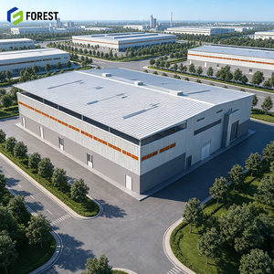 Estructura de Acero Modular de Alta Resistencia para Talleres, Instalaciones Prefabricadas, Depósitos Industriales de Producción - Product Image 1