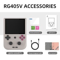 Nouveauté RG405V Console de jeu portable avec écran de 4 pouces, système Android, prise en charge du Wi-Fi 5G, lecteur de jeux rétro