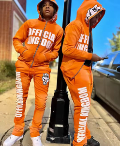 Sweat-shirt à capuche unisexe surdimensionné décontracté coupe-vent et imperméable avec logo imprimé personnalisé pour hommes – Collection Hiver - Product Image 3