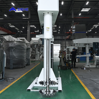 Mélangeur auto-agitateur mobile en acier inoxydable SUS304 pour peinture automobile, pigment liquide, dispersant, moteur à engrenages pour produits chimiques