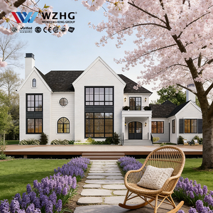 Villa préfabriquée résistante aux cyclones, 2 étages, pour ADU, personnalisée, conforme aux normes IRC - Product Image 1