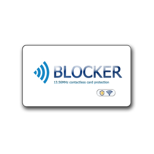 RFID chặn PVC thẻ chặn RFID thẻ bảo vệ <span class=keywords><strong>HF</strong></span> 13.56MHz RFID che chắn thẻ - Product Image 2