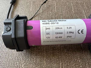 Moteur rechargeable pour stores enrouleurs extérieurs Fenêtre <span class=keywords><strong>solaire</strong></span> - Product Image 5