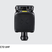 قارئ RFID UHF وماسح ضوئي للباركود ثنائي الأبعاد، جهاز محمول أندرويد Chainway C72 بشاشة 5.2 بوصة، مسافة قراءة طويلة تصل إلى 15 متراً لإدارة المستودعات