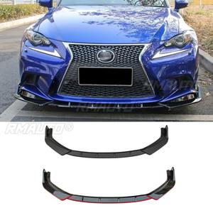Difusor de Parachoques Delantero para Auto, Spoiler Negro Brillante, Pieza de Modificación para Lexus IS 2015-2016, Protector de Parachoques, Accesorios para Auto - Product Image 1