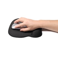 Tapis de souris ergonomique avec support de poignet en gel, tapis de souris confortable pour ordinateur portable, soulagement de la douleur, tapis de souris pour le bureau et la maison