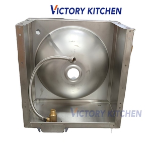 Fregadero manual de pared de acero inoxidable de alta resistencia para cocina del sudeste asiático VICTORY 201 Inox para hoteles, restaurantes, laboratorios y hospitales - Product Image 5