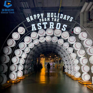 SGFL436 Porte Dinosaure Lumineuse pour Festival des Lanternes en Soie, Spectacle de Lumières, Entrée pour Thanksgiving et la Saint-Valentin - Product Image 2