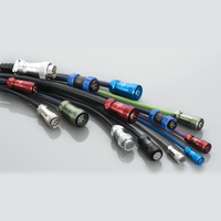 Ensemble de câbles personnalisés Weipu SA12 : Faisceau de câbles avec connecteur Push-Pull de qualité supérieure pour applications médicales et industrielles, norme IPC-620, service OEM