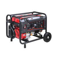 Générateur à essence Fullas FP6500 5.5KW avec recul/démarrage électrique 389CC 4 temps OHV moteur à essence 230V/120V 50/60Hz