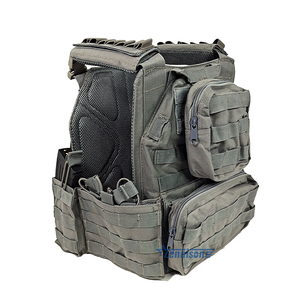 سترة واقية من النايلون والبوليستر من أكسفورد ، معدات السلامة التكتيكية للوحة 10x12" - Product Image 2