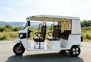 Triciclo Eléctrico Tuktuk de Alta Calidad y Buen <span class=keywords><strong>Precio</strong></span>, <span class=keywords><strong>Taxi</strong></span> Eléctrico de 3 Ruedas con Techo, Vehículo con Certificación EEC - Product Image 6