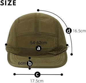 5-Panel Breathable Baseball <b>Cap</b> Quick-Dry Mesh Lightweight for <b>Running</b> Daily Wear Men <b>Women</b> Unisex Soft Top Promotion Gift - Product Image 2