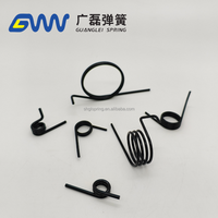 Collection de ressorts de torsion en spirale en oxyde noir, à jambe droite, à jambe courbée, sur mesure, OEM, en fil de musique, certifiés ISO pour machines industrielles