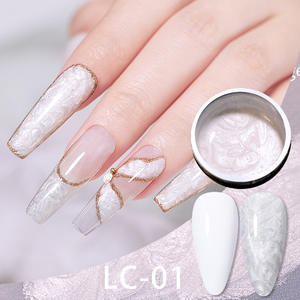 Vernis à ongles en gel en gros, paillettes de coquille de perle, paillettes scintillantes, aurora nacrée, paillettes fines populaires, gel UV pour <span class=keywords><strong>manucure</strong></span> en salon - Product Image 3