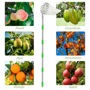 Poteau de cueilleur de fruits avec panier télescopique, outil de cueilleur de fruits réglable - Product Image 6