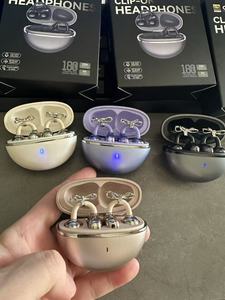 Earbud TWS Linx Open <span class=keywords><strong>Ear</strong></span> Clip Berkualitas Tinggi dengan Desain Anting untuk Wanita dan Gadis - Product Image 5