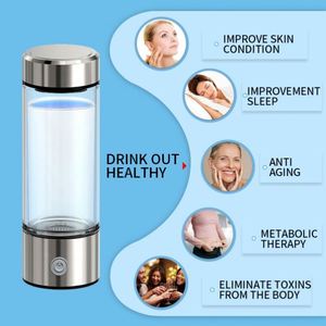 Custom Logo Hydrogenated Waterbottle Smart Portable Recharge Hydrogen Rich <b>Water</b> <b>Bottle</b> Generator <b>Filter</b> H2 Hydrogen-rich Cup - Product Image 4