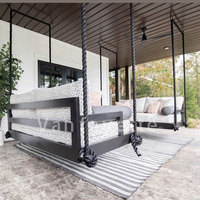 Taomi Porche Suspendu Salon Canapé Chaise Mobilier de Pont Décor Extérieur Porche Suspendu Canapé Couché