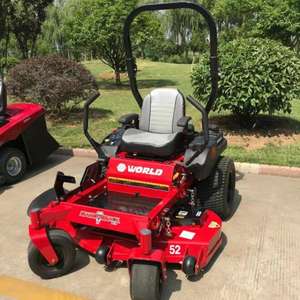 Cortacésped de gasolina de cuatro tiempos, <span class=keywords><strong>carrito</strong></span> de césped de campo de Golf de cuatro ruedas - Product Image 4