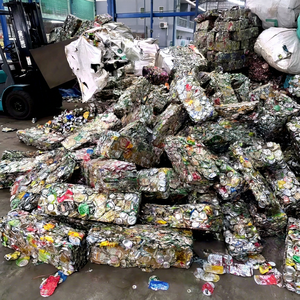 Fardos de Chatarra de Latas de Aluminio Compactadas, 99% de Contenido de Al, Latas de Bebidas para Reciclaje, Recuperación de Metal, 10 kg Cada Uno - Product Image 1