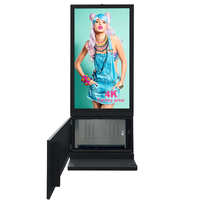 Pantalla LCD con Carcasa de Aluminio sin Ventilador para Disipación de Calor, Pantalla a Todo Color con Brillo de 3000nits para Señalización Digital Exterior, Precio de Fábrica