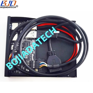 Panel Depan Desktop Floppy Bay 3.5 inci dengan 2 Konektor USB 3.2 Tipe-A + Tipe-C 5Gbps + Slot SD TF HD & Audio untuk Casing Komputer PC - Product Image 3