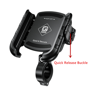 Soporte <span class=keywords><strong>GPS</strong></span> de liberación rápida de alta calidad para bicicleta/motocicleta impermeable 5,4-<span class=keywords><strong>7</strong></span>,2 pulgadas montaje de teléfono celular accesorios de motocicleta - Product Image 3