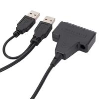 SATA к USB 3,0/2,0 кабель до 6 Гбит/с для 2,5 дюймов внешний жесткий диск SATA Sata 3 22-контактный адаптер USB 3,0 к SATA III шнур